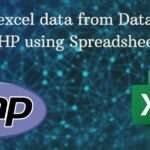 How to Export excel data from Database in PHP using Spreadsheet